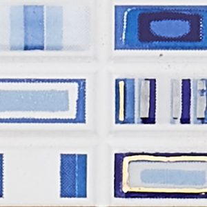 Cenefa Dado Azul, 4×20