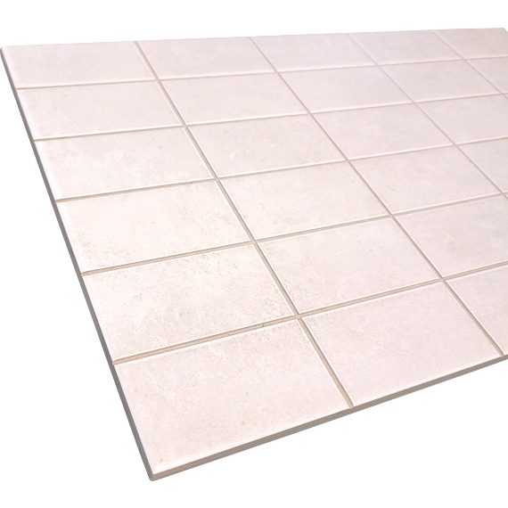 Mosaiikkilaatta Mercury White Matta 25x38 - Image 2