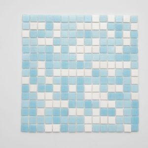 Light Blue Mix mosaiikki 32×32