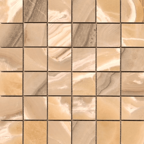 Mosaiikki Supreme Gold Kiiltävä 5x5 Rektifioitu