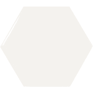 Hexagon White 21911 irtolaatta 12,4×10,7