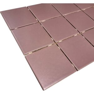 Pastel Red Brown Matta 10×10 Arkissa