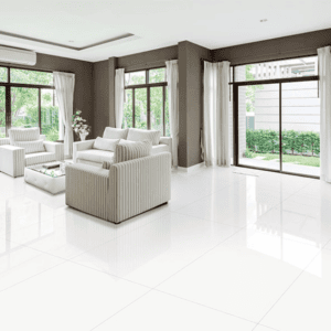 Super White Kiiltävä Porcelanato Rektifioitu 60×120