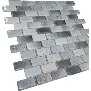 Lasimosaiikki Fashion Grigio 2,3×4,8