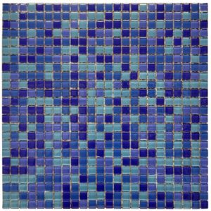 Lasimosaiikki Azurro Mix 1,1×1,1