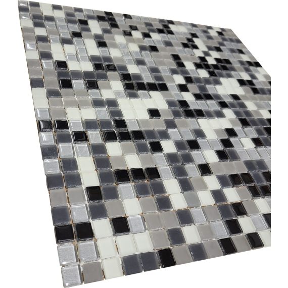 Lasimosaiikki Grigio Mix 1,1x1,1 - Image 2