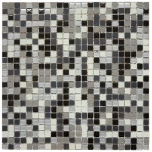 Lasimosaiikki Grigio Mix 1,1×1,1