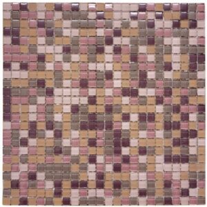 Lasi Mosaiikki Lilla Mix 1,1×1,1