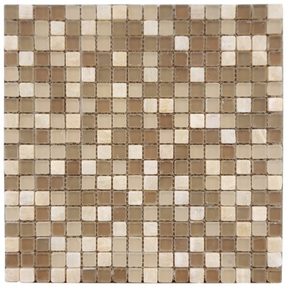 Lasimosaiikki Onix Brown 1,5×1,5